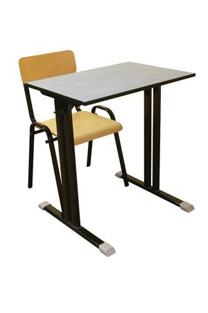 ATLASZ 1 személyes tanulóasztal - laminált asztallappal