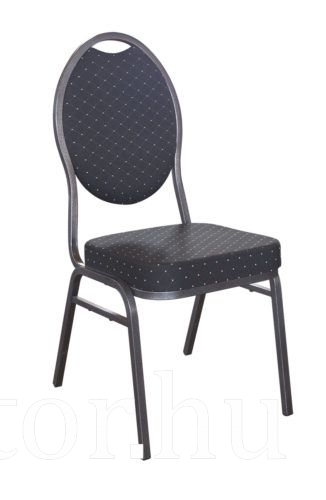 K-5 antracit/kék Bankett szék